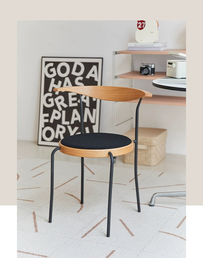 Medieval esszimmer stuhl haushalt massivholz esstisch und stühle licht luxus high-end-Ins Popularcoffee shop zurück stuhl einfache 