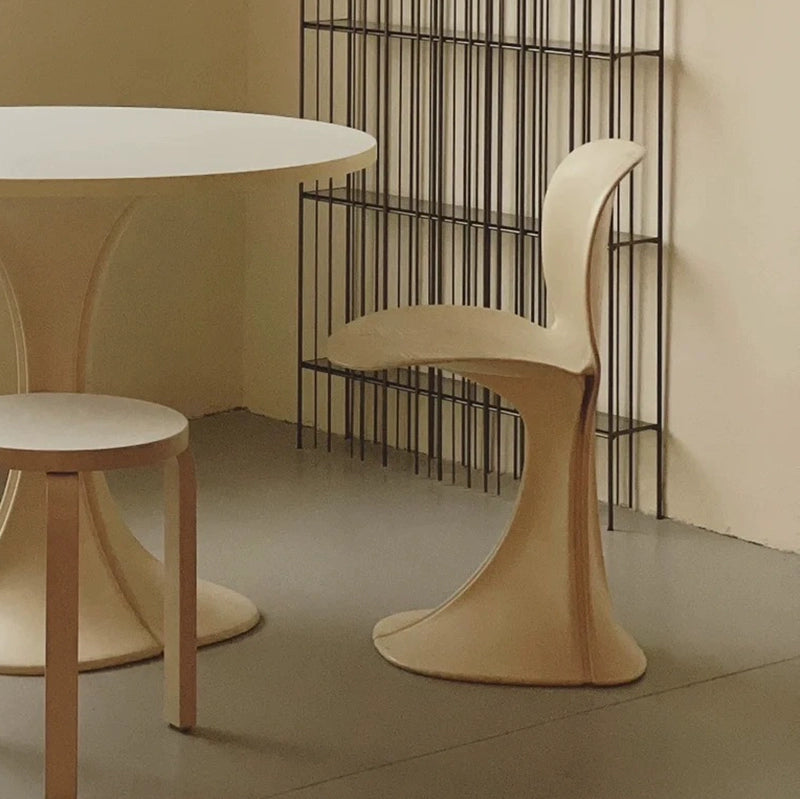 Designer Esszimmerstuhl Home Nordic Medieval Stuhl Künstlerischer Sinn Rückenlehne Hocker Einfacher Ins-Stil 