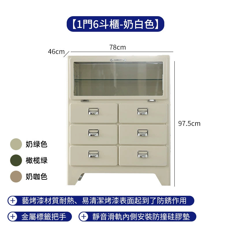 Metallschubladen, Kommodenschränke, Schlafzimmer an der Wand, Nachttische, mittelalterlicher Industriestil, Wohnzimmeraufbewahrung 