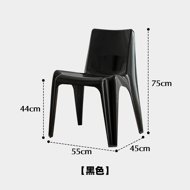 Nordic Einfache Esszimmer Stuhl Mittelalterlichen Kunststoff Stuhl Verdickt Haushalt Ins Beliebte Zurück Stuhl Casual Stapelbar 