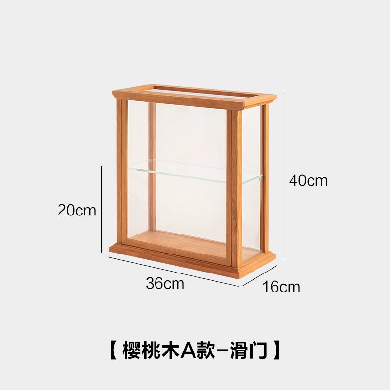 Retro Französisch Lagerschrank Home Desktop Regal Kreative Kosmetik Lagerung Transparent Schrank 