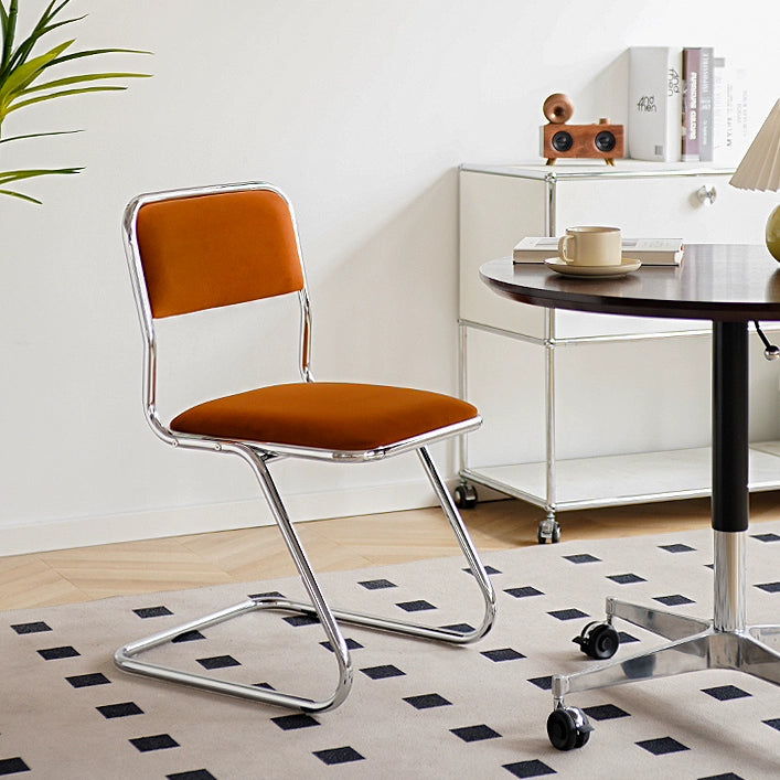 Esszimmerstuhl Licht Luxus High Sense Nordic Retro Stuhl Home Ins Populardesigner minimalistischer Hocker Rückenlehne 