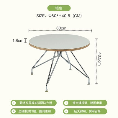 Quadratischer Tisch, niedriger Tisch, Ins-Stil, für Haushalt und Wohnzimmer, minimalistischer quadratischer Couchtisch, kleine Wohnung, mittelalterlicher Sofa-Beistelltisch 