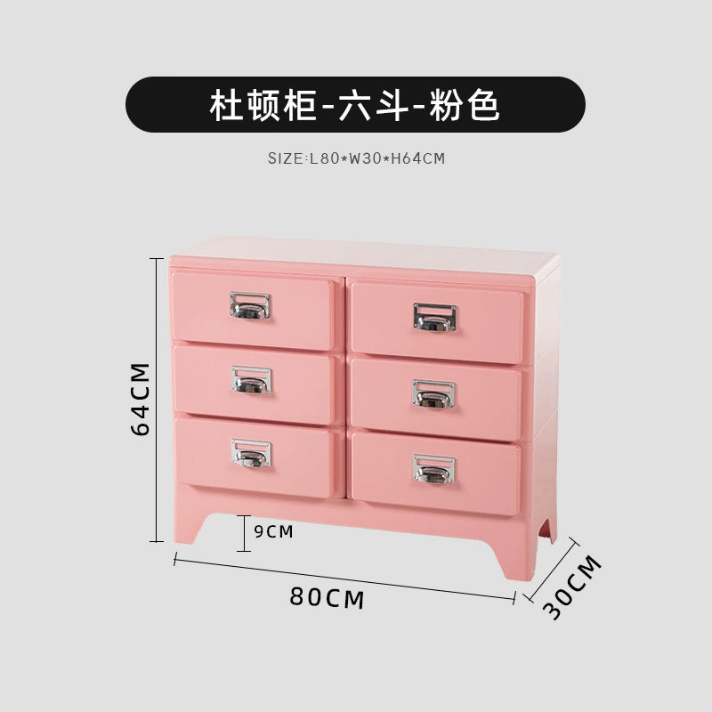 Kommode im japanischen Stil, Retro-Sofa-Seitenschrank, nordischer Stil, kreative Schlafzimmerschublade, Nachttisch 