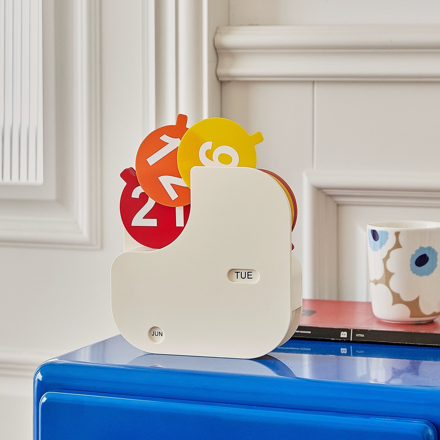 Mittelalterlicher ewiger Kalender, kreativer Kalender, Ornament, vertikaler Kalender 2024, neues Ins, beliebtes Ins-Stil-Geschenk 