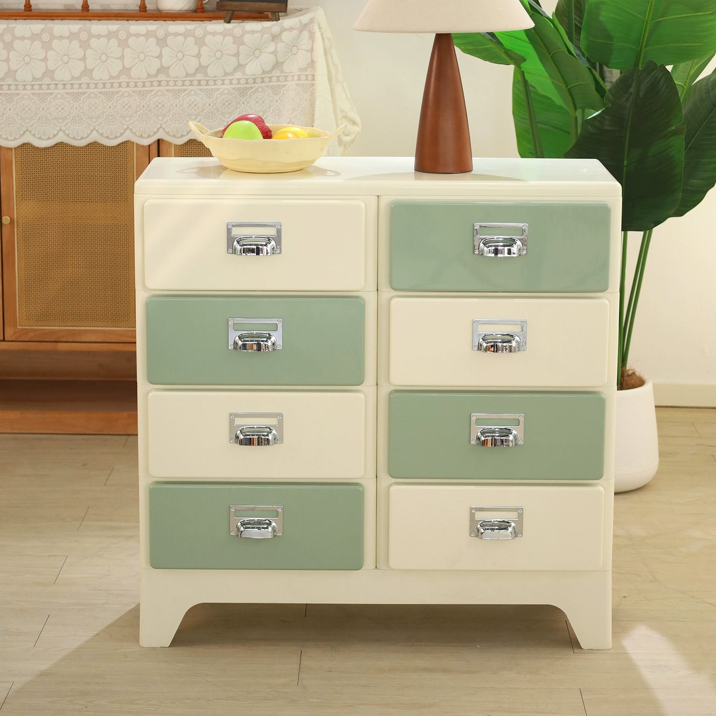 Industriellen Stil Nachttisch Design Sinn kreative Brust Schrank Ins Popularwall Lagerschrank moderne Einfachheit 