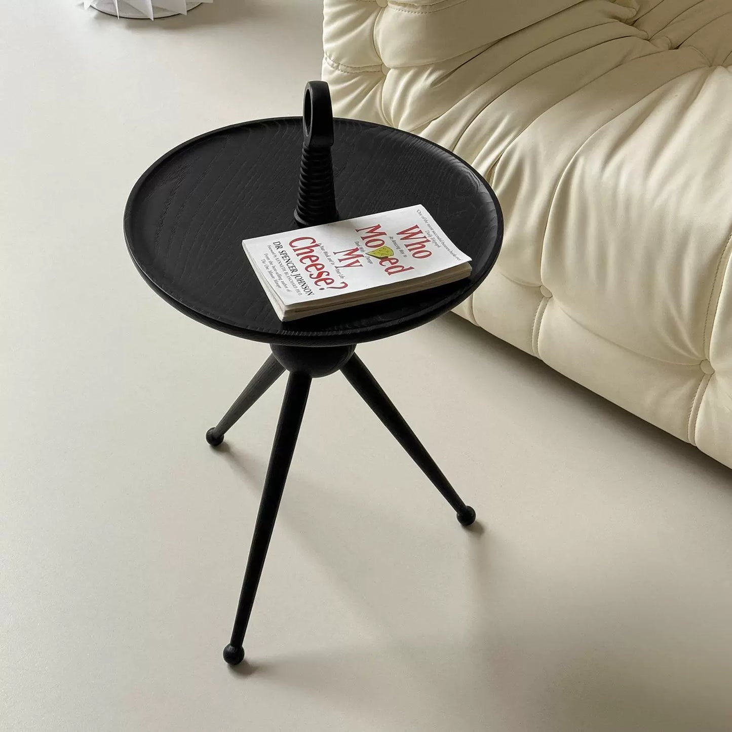 Massivholzkante Paar Designer Künstlerische Ecke Paar Sofa Nachttisch Kleiner Tisch Licht Luxus High-End Kreativ 