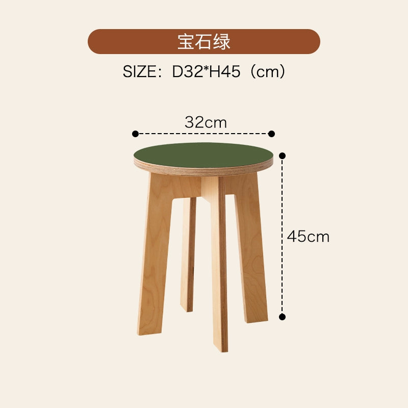 Ozean bank Ins Popularins minimalistischen massivholz niedrigen hocker dopamin designer schuh hocker hause 