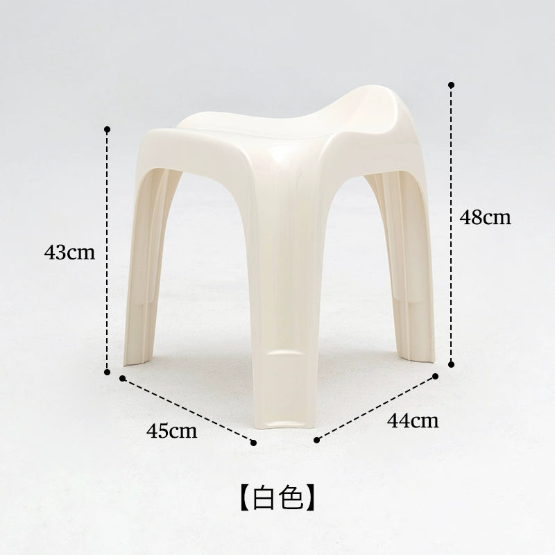 Kunststoffhocker stapelbar Creative Ins PopularSmall Hocker Home Modern Simple Shoe Bench Medieval 