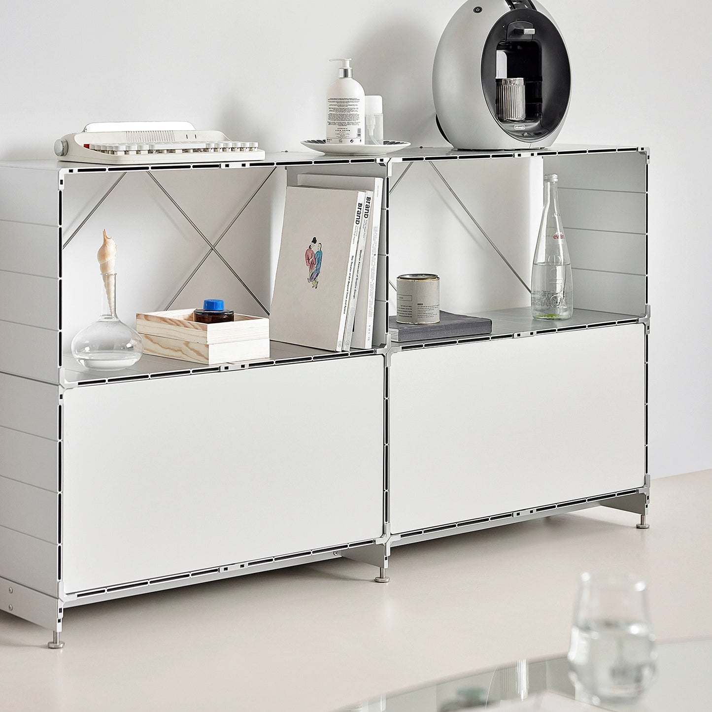 Metallmodulschrank Industriestil Kombinationsschrank Ins PopularSimple Ins Display Rack Kreativität 