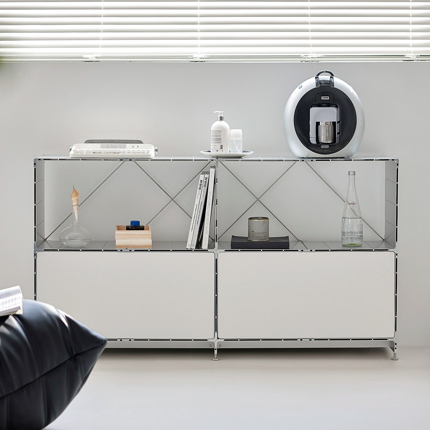 Metallmodulschrank Industriestil Kombinationsschrank Ins PopularSimple Ins Display Rack Kreativität 