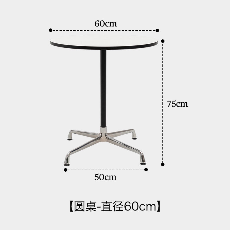 Eames runder Tisch mittelalterlicher Esstisch kleine Wohnung Haushalt Internet-Prominente Ins-Stil quadratischer Retro-Couchtisch 