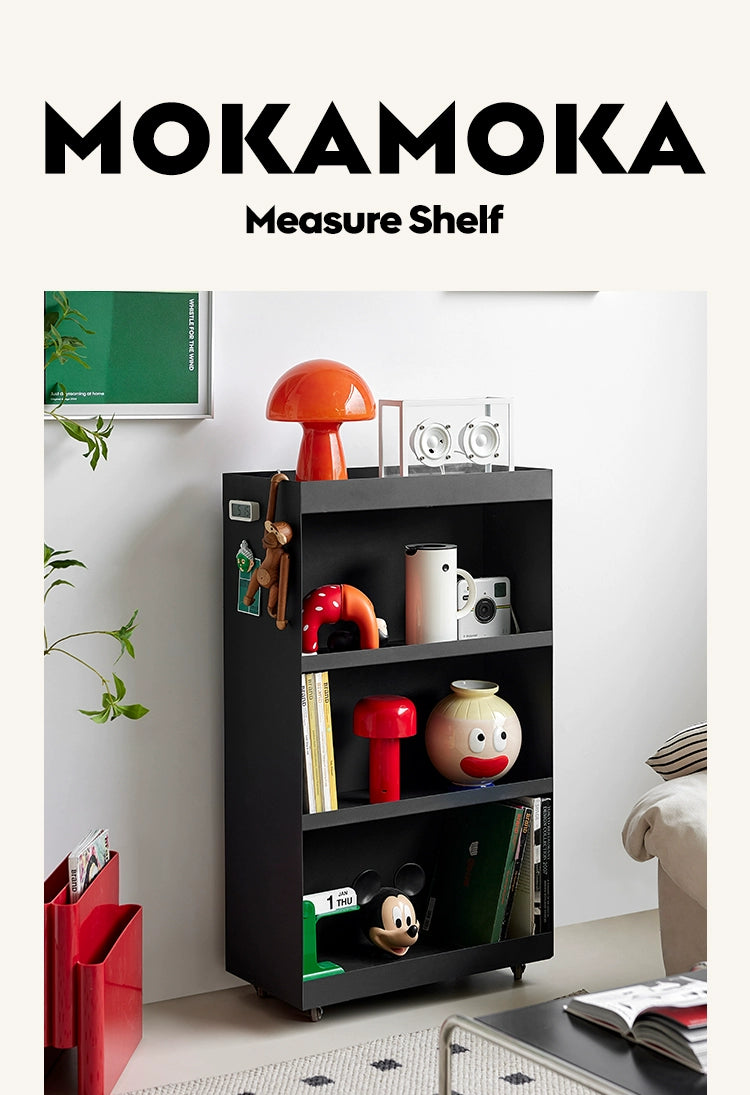 Metallbodenregal Mobiles industrielles Windwand-Bücherregal High-End-Home-Magazin-Lagerschrank 