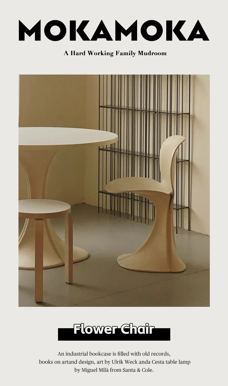 Designer Esszimmerstuhl Home Nordic Medieval Stuhl Künstlerischer Sinn Rückenlehne Hocker Einfacher Ins-Stil 