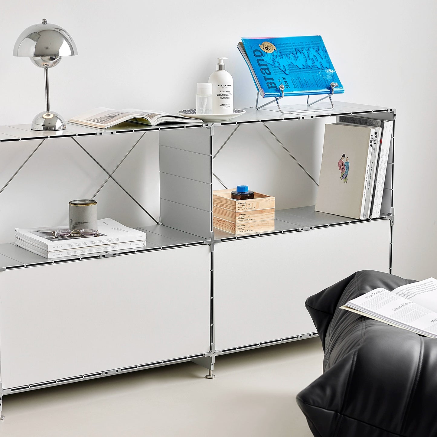 Metallmodulschrank Industriestil Kombinationsschrank Ins PopularSimple Ins Display Rack Kreativität 