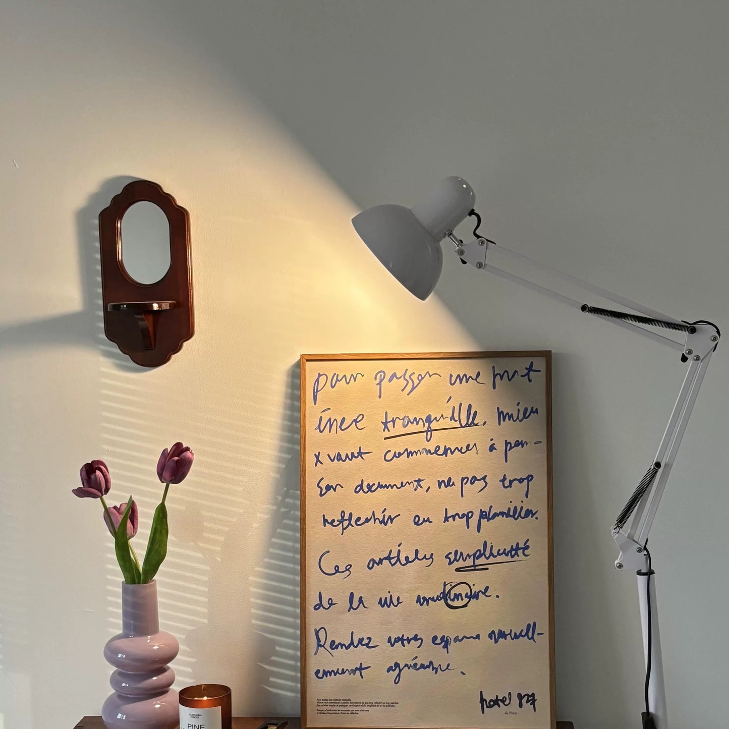 Mittelalterliche Memphis-Stehlampe, Kinderzimmer, Vollspektrum-Studienschreibtischlampe, Schlafzimmeratmosphäre, Nachttischlampe 