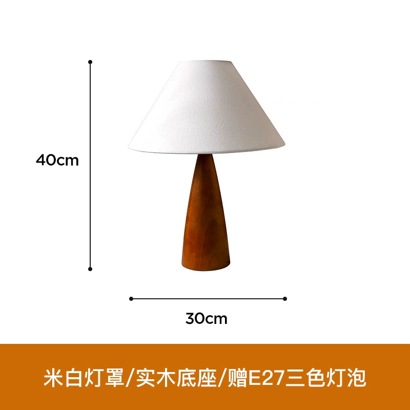 Retro schreibtisch lampe massivholz schlafzimmer nacht lampe vintage B &amp; B wabi sandy wind umgebungs licht einfache ins 