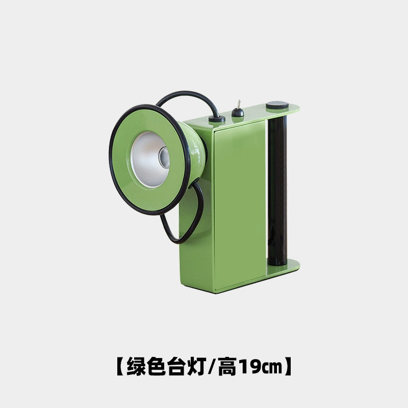 Italienische magnetische Schreibtischlampe Vintage mittelalterliche Wandlampe Creme Wind Schlafzimmer Nachttisch kleiner Kronleuchter 