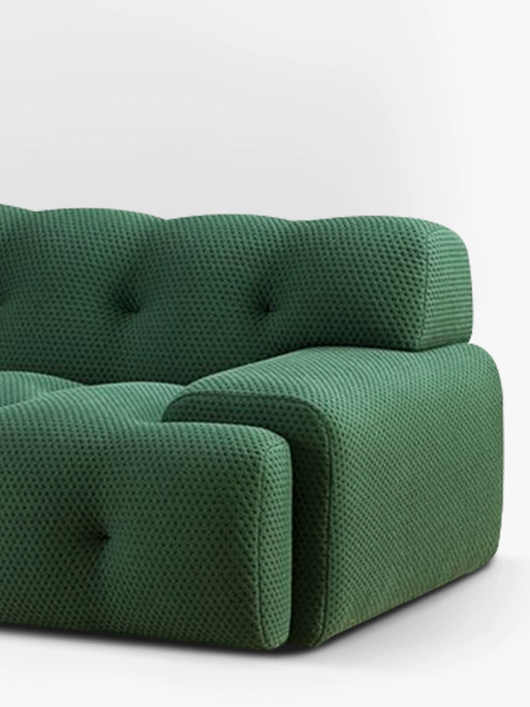 Rochburg Sofa Designer Ins Popular Creative Modern Simple Small Apartment Living Room Straight Biscuit Fabric Sofa