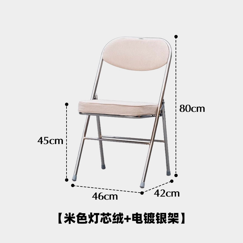 Retro restaurant stuhl antike cord klappstuhl Ins Popularcafe alten rückenlehne esszimmerstuhl 