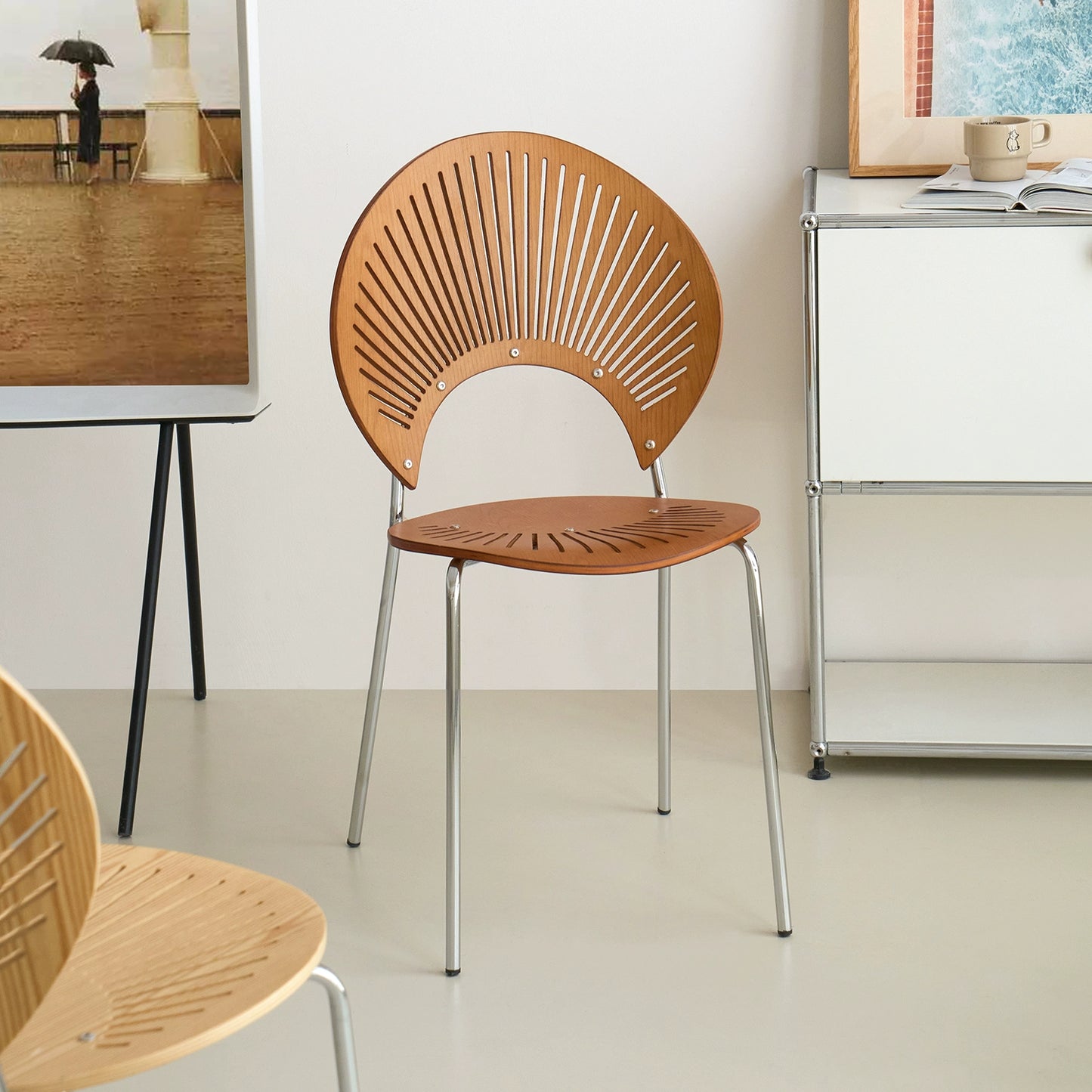 Shell stuhl Ins Beliebte massivholz mittelalterlichen esszimmer stuhl hause Nordic ins stil rückenlehne hocker designer 