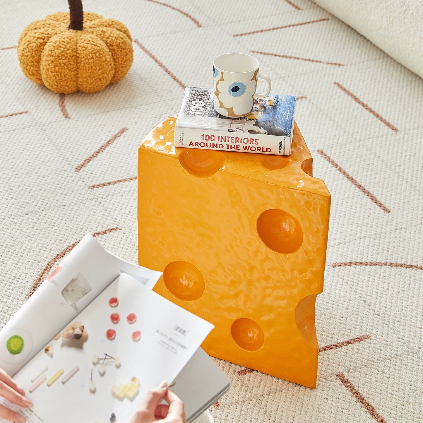 Käsehocker Ins Popularcreative niedriger Hocker Designer Käsekante paar Dekorationsornamente Schuhwechselhocker 