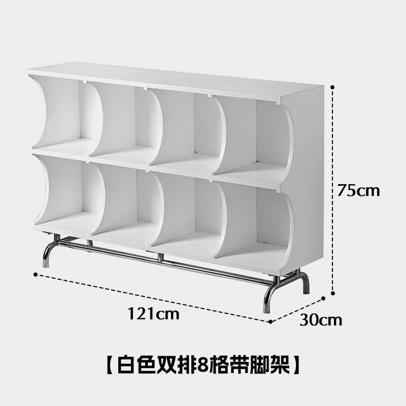 Mittelalterlicher Beistelltisch Minimalistischer moderner Nachttisch Massivholzregal Aufbewahrungsbücherregal Kreativer Esszimmer-Beistelltisch 