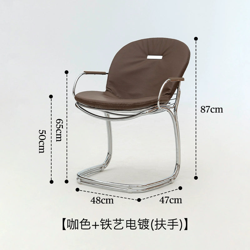 Hängender mittelalterlicher Esszimmerstuhl Sabrina Internet Celebrity Ins Style Nordic Designer Rückenlehnenstuhl High Sense 