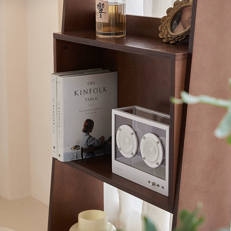 Boden-bis-Decke-Regal aus massivem Holz, mittelalterliches Wandregal, koreanisches Ins-Stil, Zeitschriften-Bücherregal, Marine-Brett 