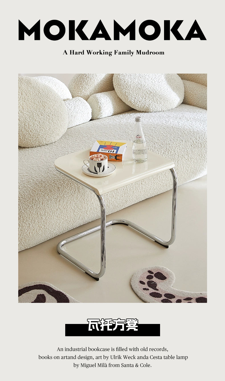 Couchtischhocker, einfacher Make-up-Hocker für den Haushalt, Internet-Promi-Hocker, kleiner Hocker, fortschrittlicher Sinn, sitzender, bequemer Schuhwechselhocker 