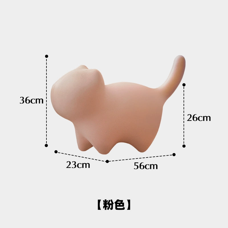 Kätzchen-Schuhhocker, kleiner Hocker für das Kinderzimmer, niedriger Hocker, kreativer, süßer Tierhocker, Wohnzimmer, Internet-Berühmtheit 