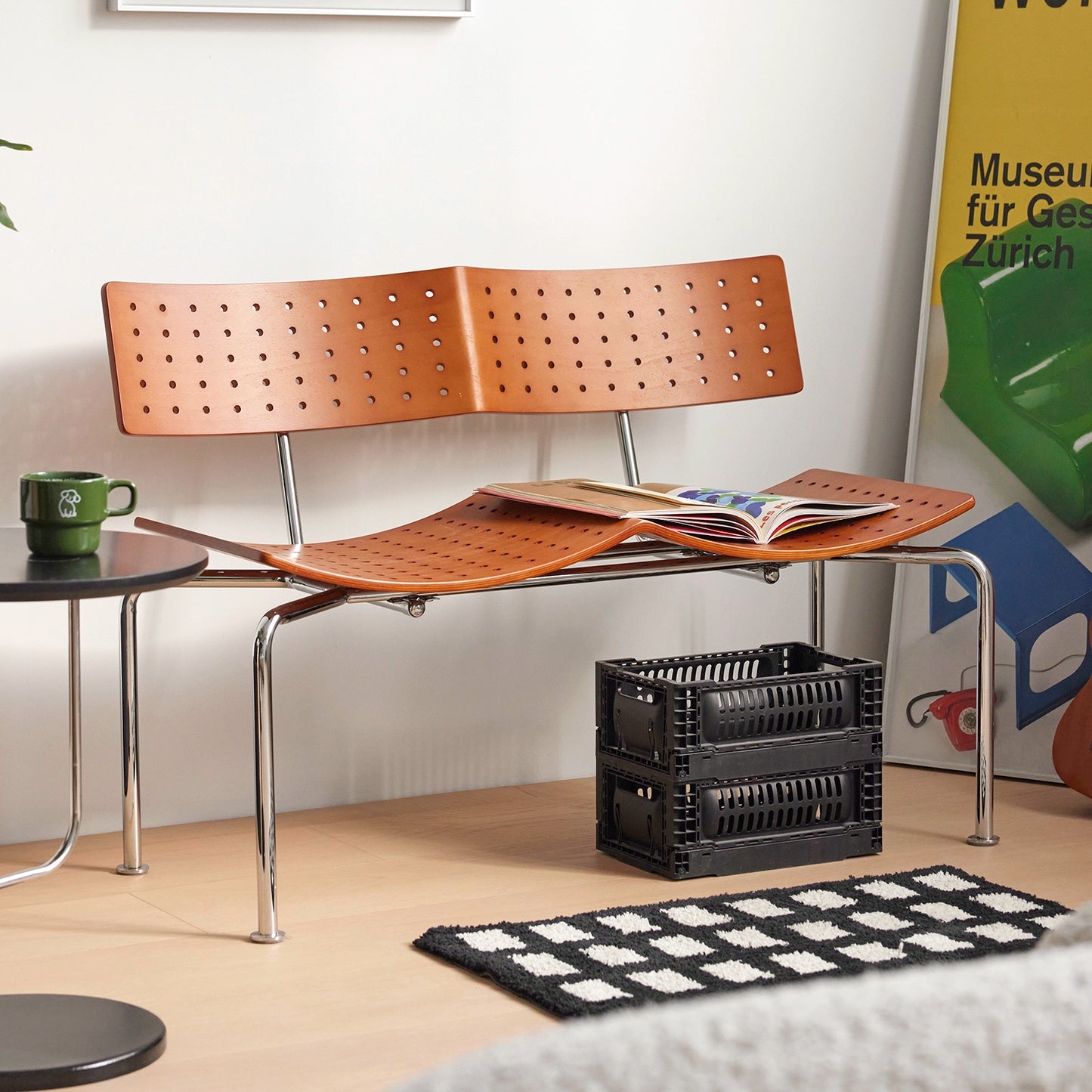 Mittelalterliche Massivholzbank Home Designer langer Schuhwechselhocker Doppelschlafzimmer Nachttischhocker Kreativität 