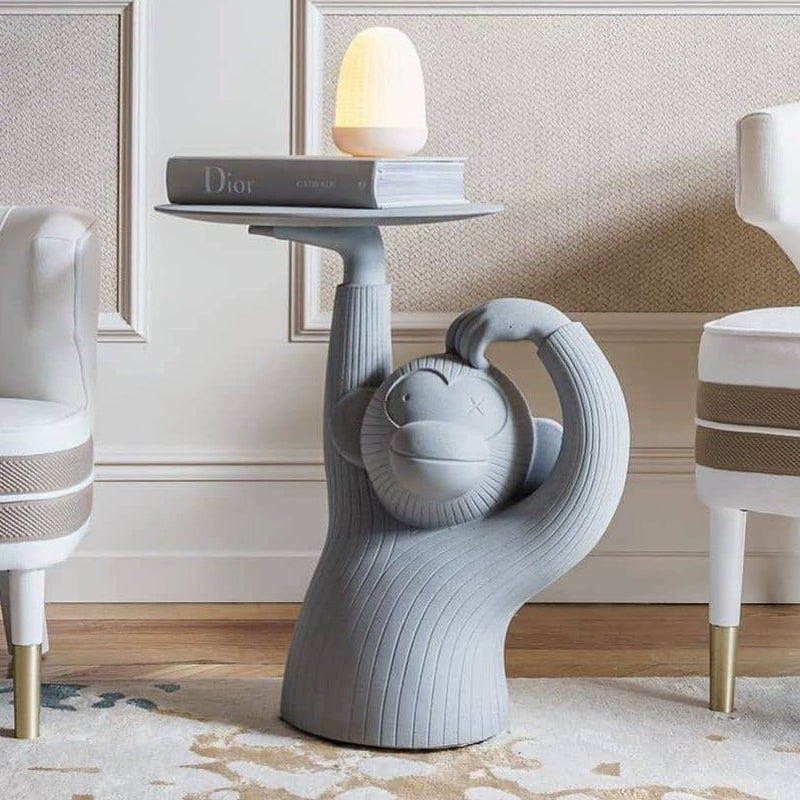 Affe kaffee tisch mittelalterlichen designer seite paar ins Ins Beliebte kreative tablett ecke paar künstlerische ornamente 