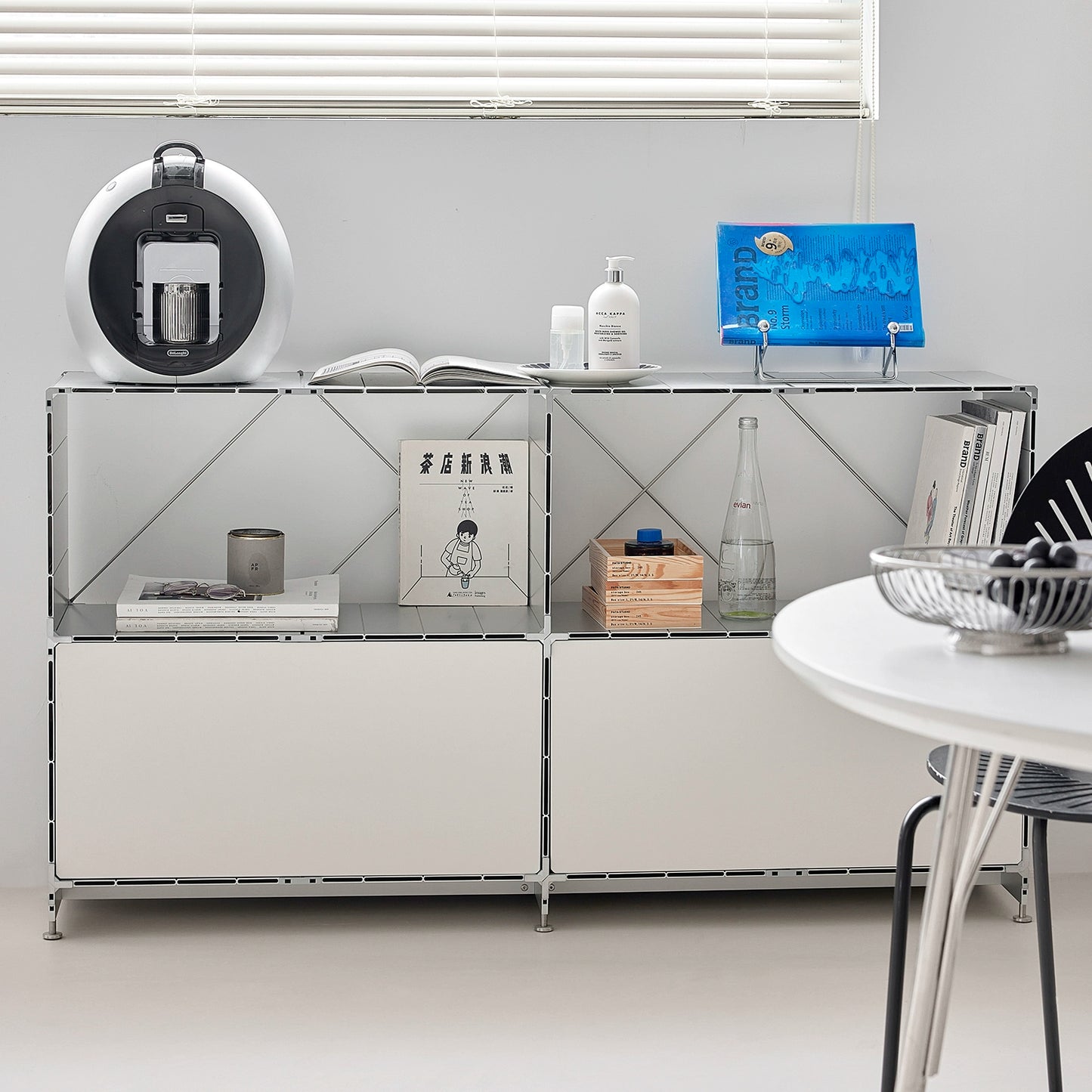 Metallmodulschrank Industriestil Kombinationsschrank Ins PopularSimple Ins Display Rack Kreativität 