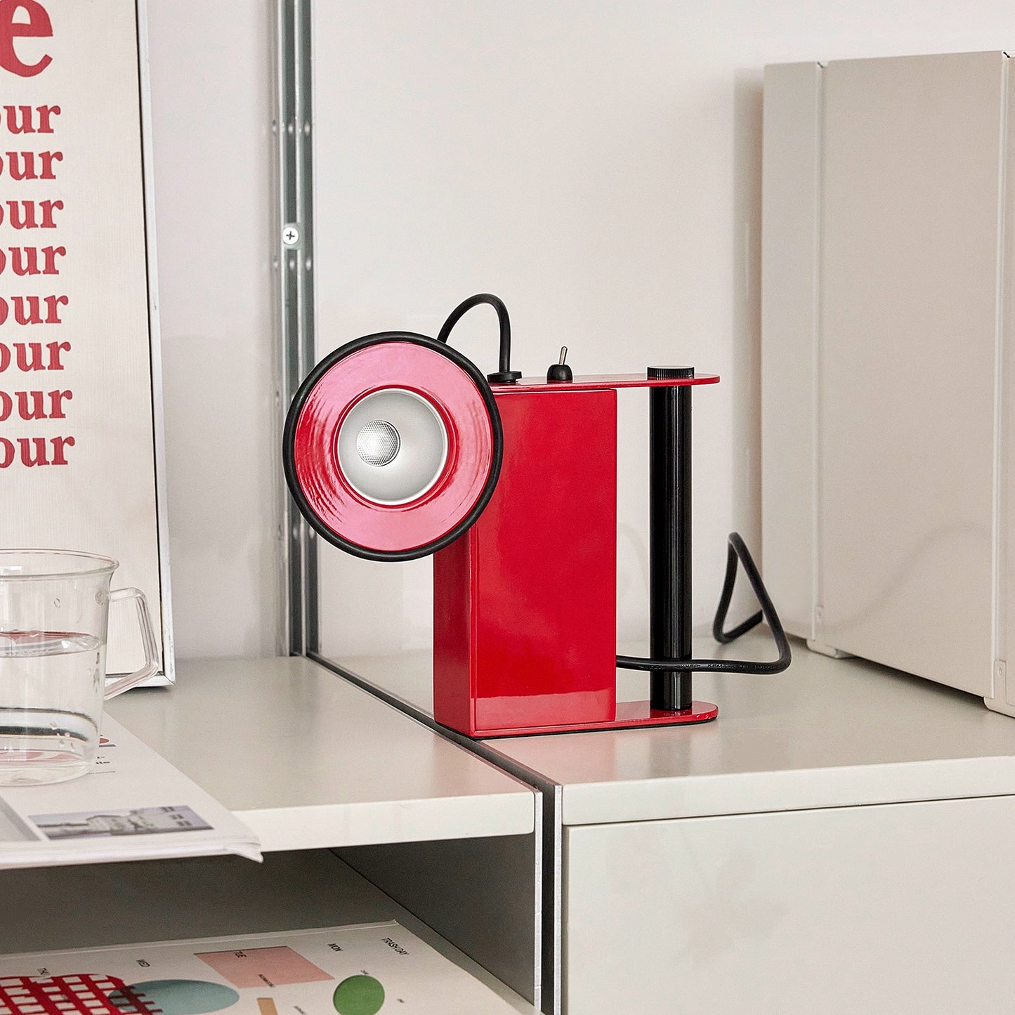 Italienische magnetische Schreibtischlampe Vintage mittelalterliche Wandlampe Creme Wind Schlafzimmer Nachttisch kleiner Kronleuchter 