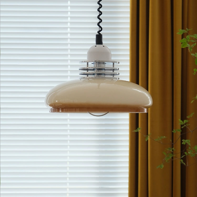 Mittelalterlicher Kronleuchter Creme Wind Esszimmer versenkbarer Kronleuchter Vintage Retro Bar Lampe Wohnzimmer Home 