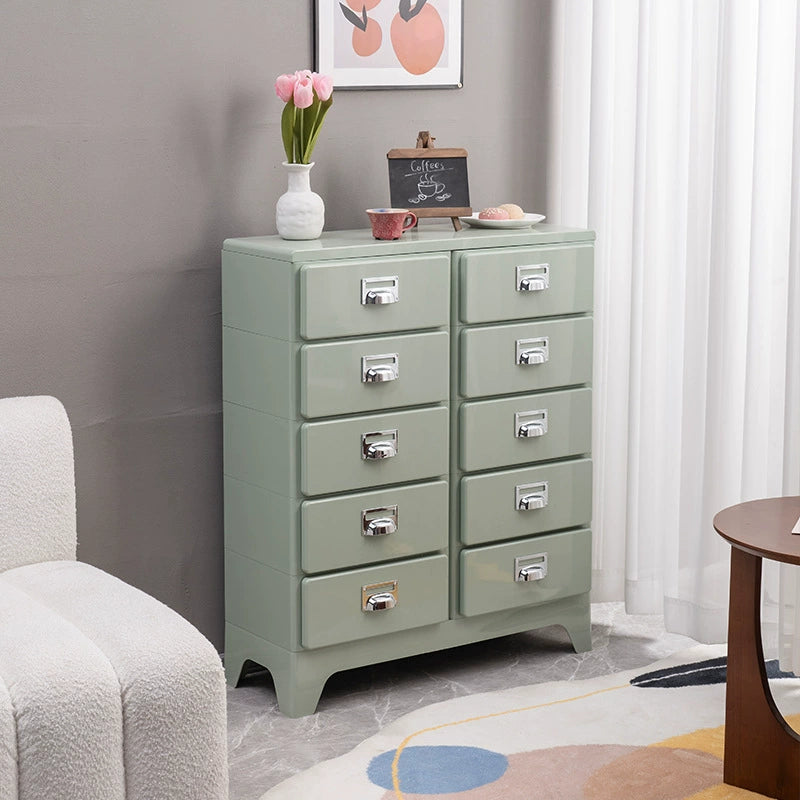 Kommode im japanischen Stil, Retro-Sofa-Seitenschrank, nordischer Stil, kreative Schlafzimmerschublade, Nachttisch 