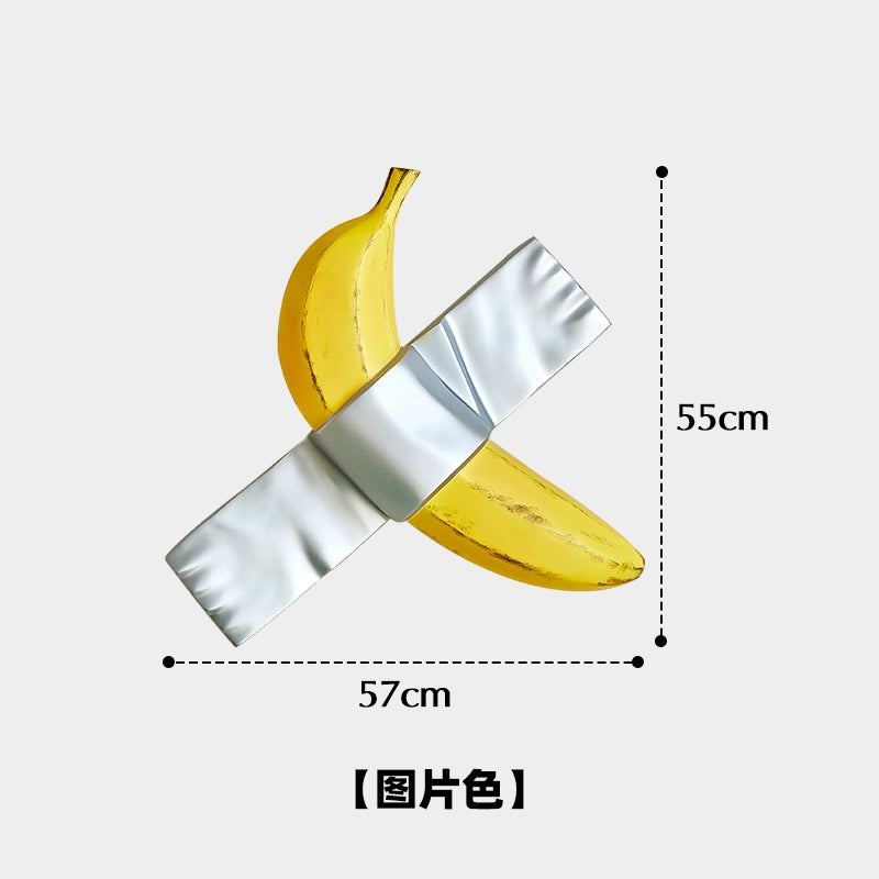 Millionen Bananen Wand Wandbehang Skulptur dekorative Ornament Nische künstlerischen Sinn Home Schmuck Designer