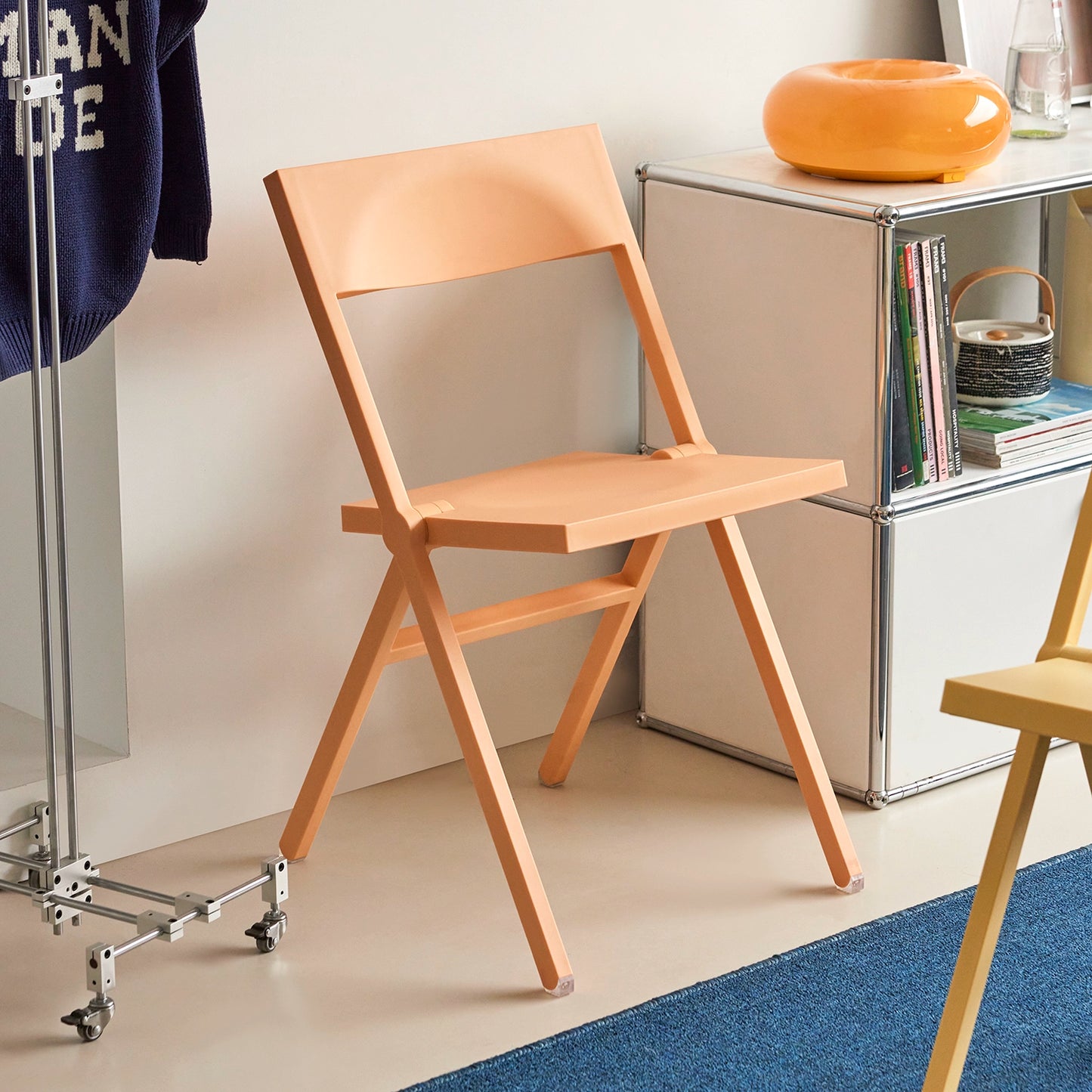 Klappstuhl Minimalistischen Ins Stil Esszimmerstuhl Ins Beliebten Kreative Kleine Wohnung Balkon Hocker Zurück Freizeit Stuhl 