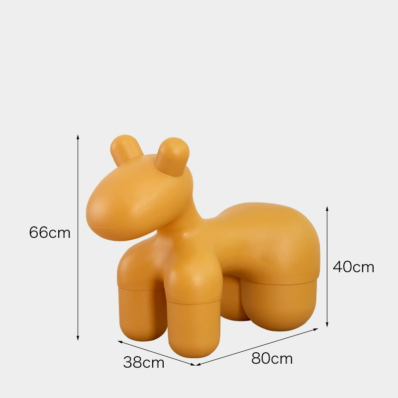 Pony Stuhl Cartoon Kinder Niedriger Hocker Kreative Tier Schuhwechselhocker Internet Prominente Ins Nordic Hocker Hause 