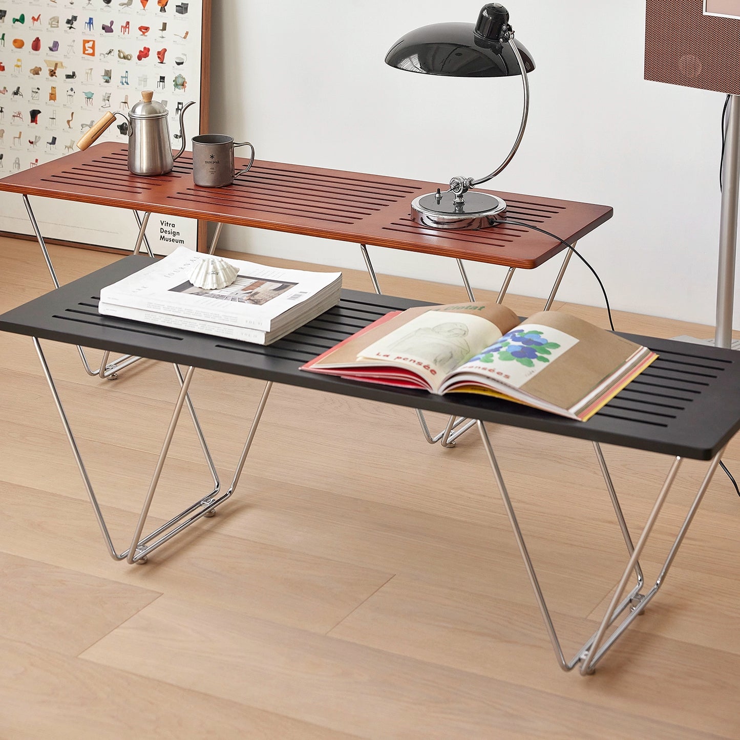 Mittelalterliche Bank Nordischer Massivholz-Streifenhocker Retro-Hauseingangs-Schuhwechselhocker-Idee 