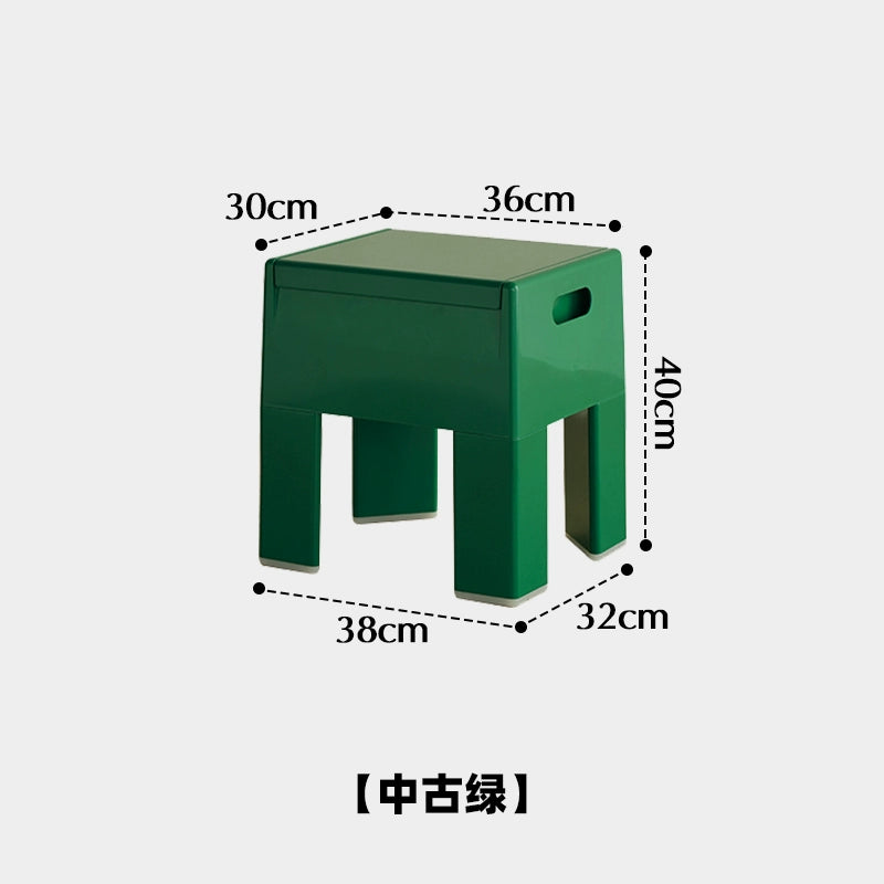 Hocker mit Stauraum, für den Eingangsbereich, Schuhwechselhocker, mittelalterliche Ins Popular, kreativer niedriger Hocker, Ins Popularins 