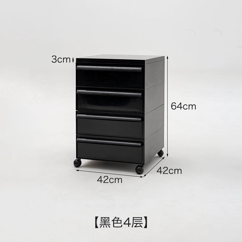 Mehrschichtiger Schlafzimmerschrank Internet-Promi-Nachttisch Ins Wind Antiker Lagerschrank Kleiner mobiler Schrank 