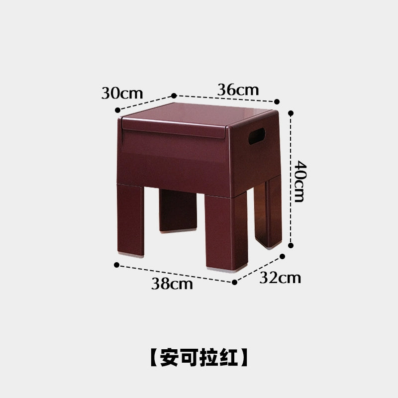 Hocker mit Stauraum, für den Eingangsbereich, Schuhwechselhocker, mittelalterliche Ins Popular, kreativer niedriger Hocker, Ins Popularins 
