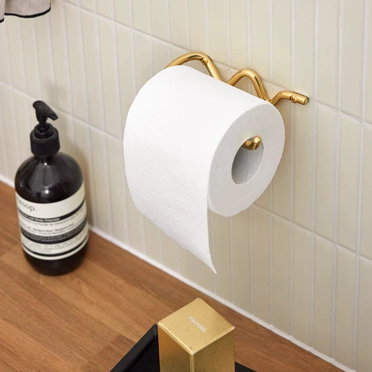 Messinghaken, leichter Luxus, hochwertiger Retro-Wandbehang, Wand-Schlüsselaufhänger, kreativer Handtuchhalter 