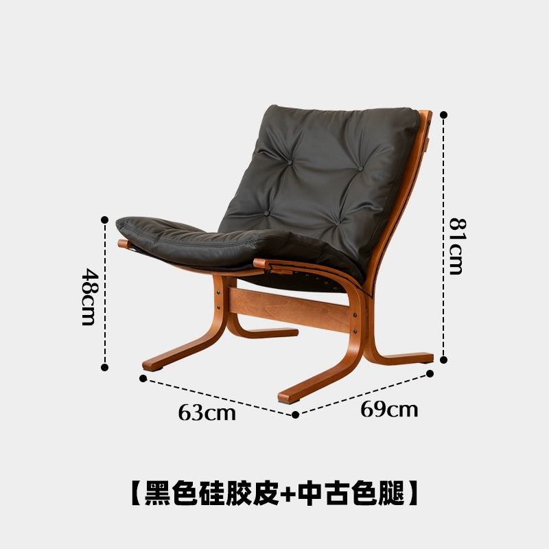 Mittelalterlicher Einzelsofastuhl Wabi Wind Designer Freizeitstuhl Minimalist Ins PopularRecliner Light Luxury High-End 