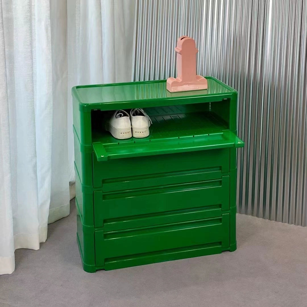 Schuhschrank im Industriestil, Haushaltstür, Eingangsbereich, Veranda, Schrank 2024, neuer mittelalterlicher Lagerschrank, mehrschichtig 