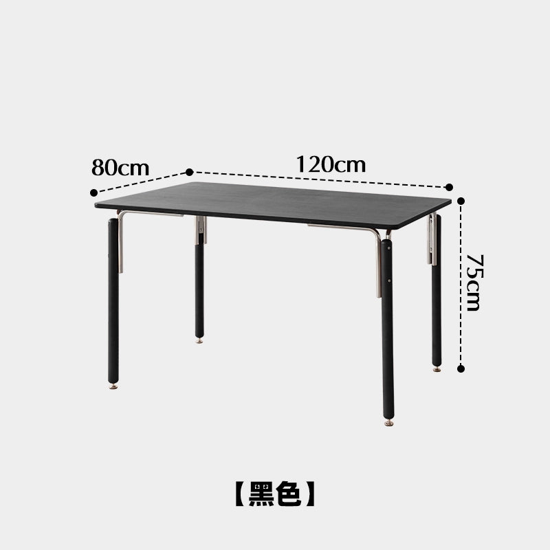 Mittelalterlicher Esstisch aus Massivholz, leichter Luxus-Esstisch der Spitzenklasse, einfacher Designer-Schreibtisch für kreatives Büro