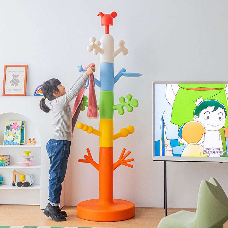 Paradise Tree Garderobenständer Boden Ins Kinderzimmer Cartoon Kleiderbügel Kreative Wohnzimmer Ornament Weiche Dekoration 