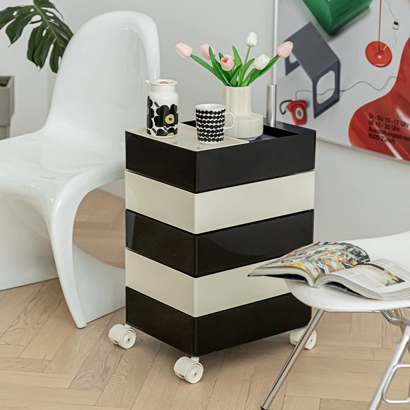 Mehrschichtiger Lagerschrank, drehbar, abnehmbar, Ins Popularins Wind, Nachttisch, Kosmetikschrank, einfach 